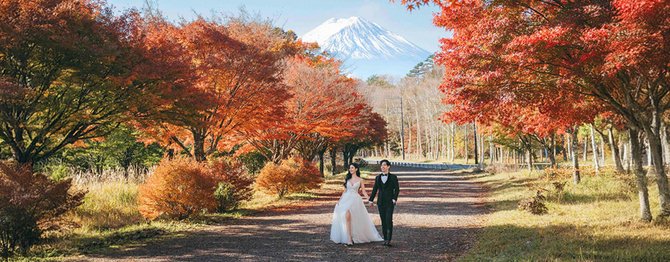 日本富士山紅葉